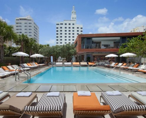 hyde beach miami sls hotel pool party