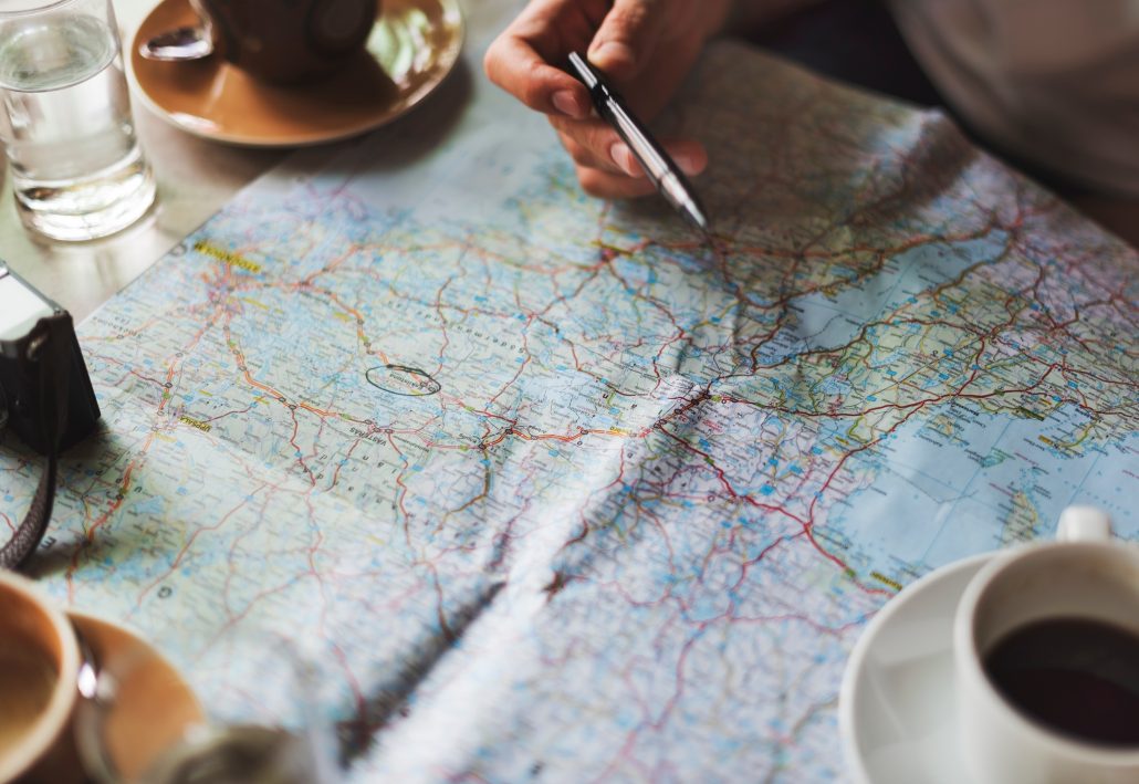 travel map destinations
