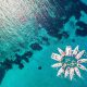 Yacht Week Croatia aerial view of boats