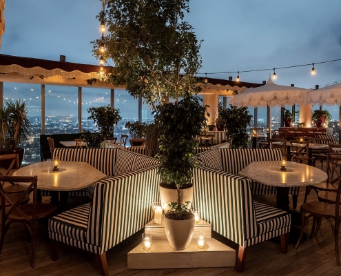 harriets rooftop events west hollywood