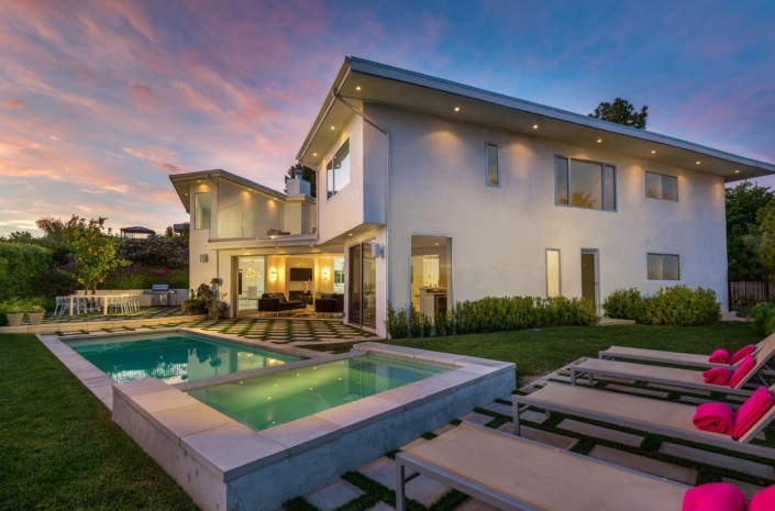 venus modern hollywood hills los angeles villa rental