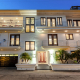 hollywood hills villa rental entrance