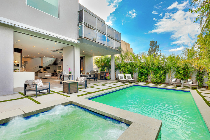 luxe vincente los angeles villa rental
