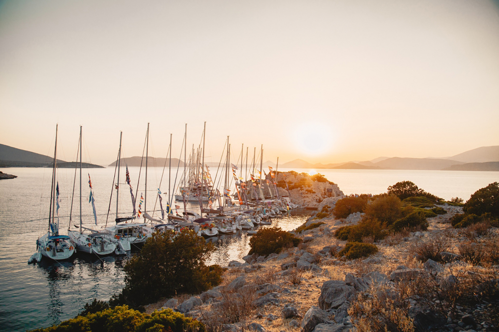 the Yacht Week Greece Dokos