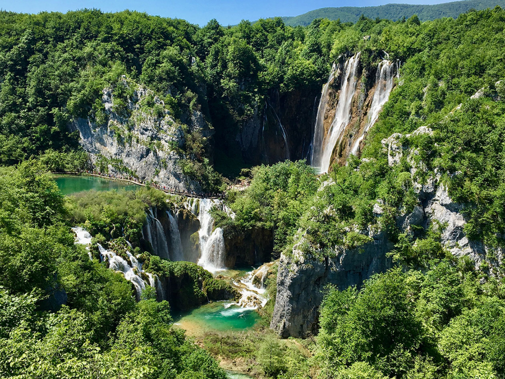 Plitvice Lakes Croatia waterfalls honeymoon destination