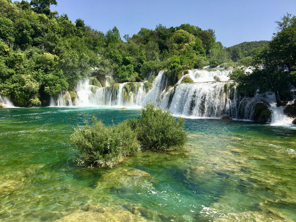 Krka National Park Croatia waterfalls honeymoon destinations