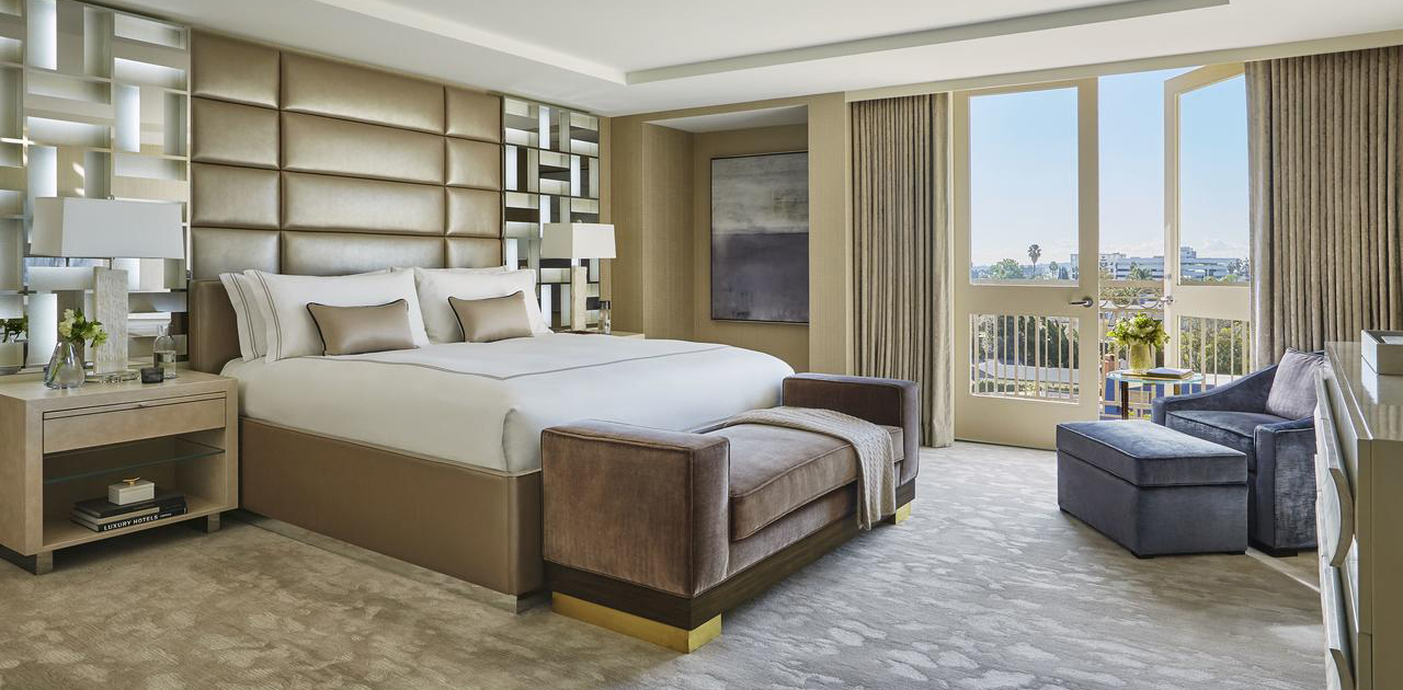 L'Ermitage Presidential Suite Bedroom