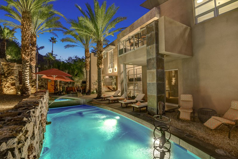 the lookout palm springs villa rental
