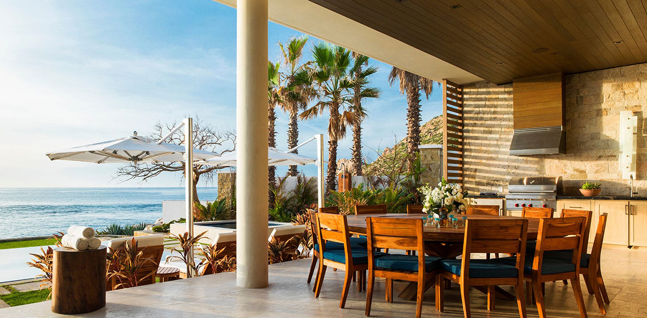 chileno bay resort brisa del mar 6 bedroom outdoor dining