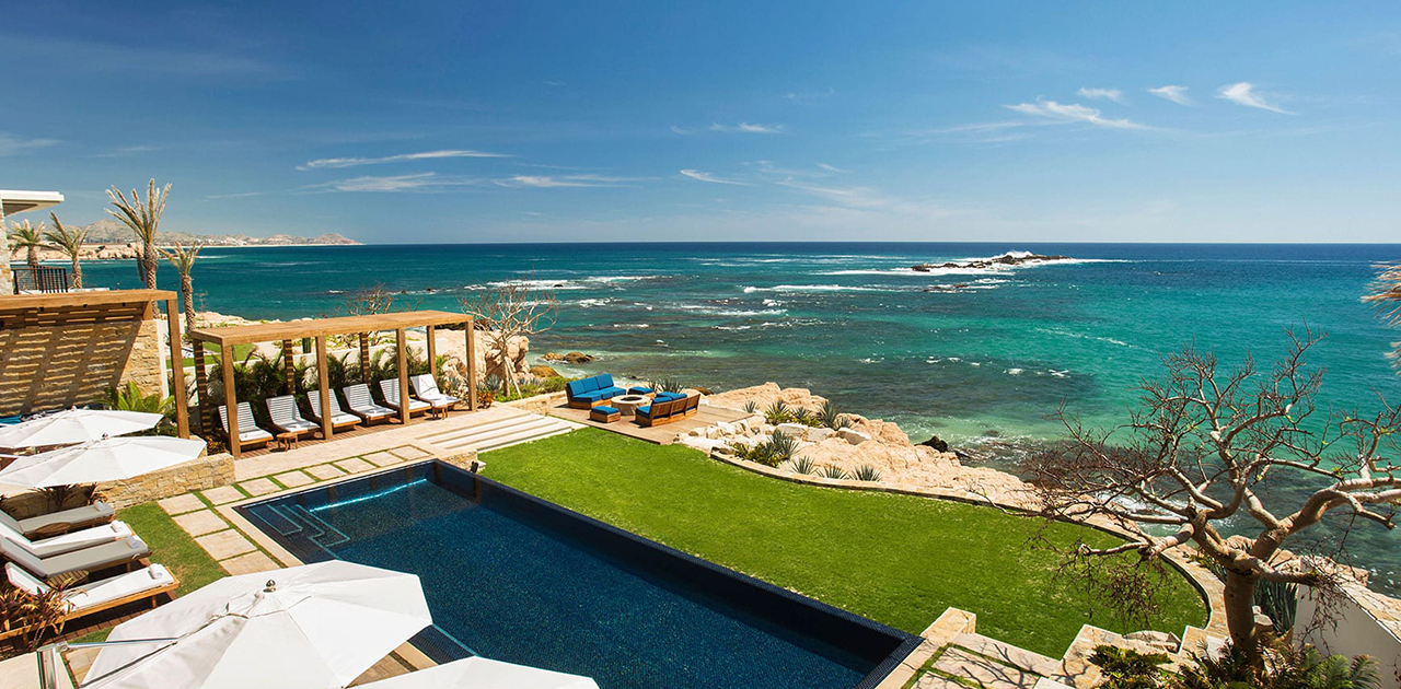 chileno bay resort brisa del mar 6 bedroom pool backyard ocean view