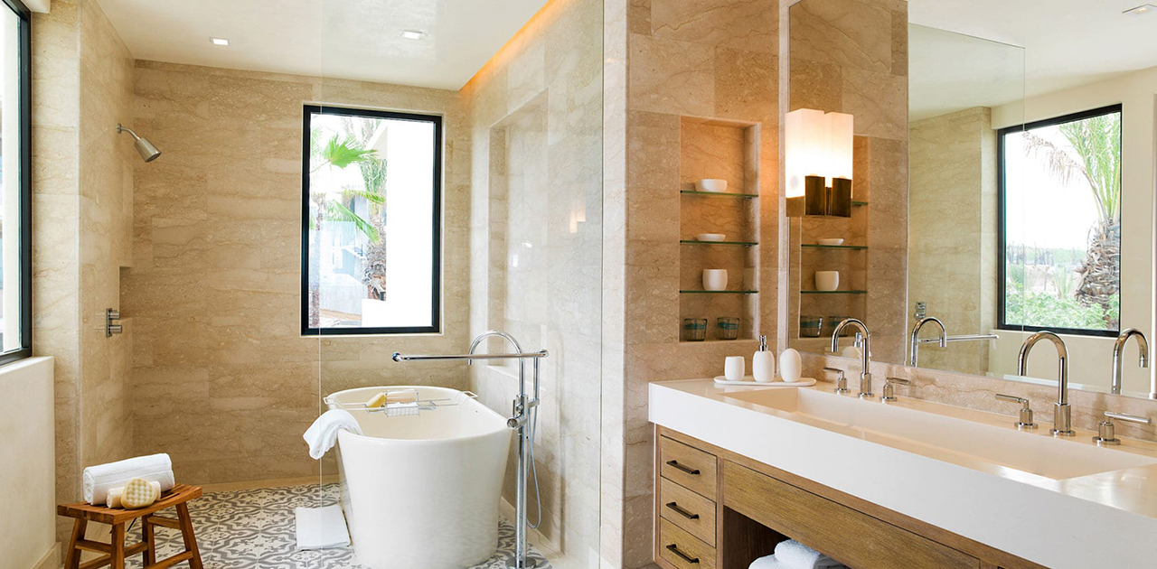 chileno bay resort 4 bedroom ocean view villa bathroom
