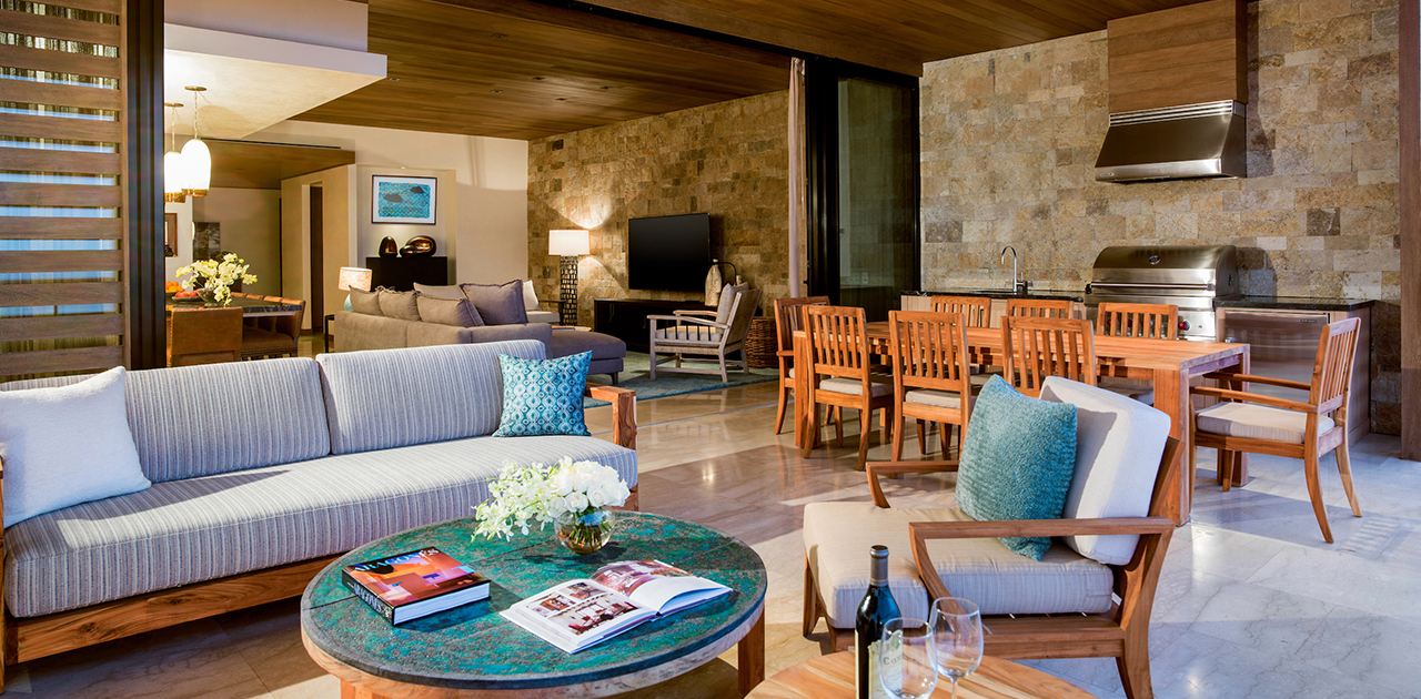 chileno bay resort 4 bedroom ocean view villa patio