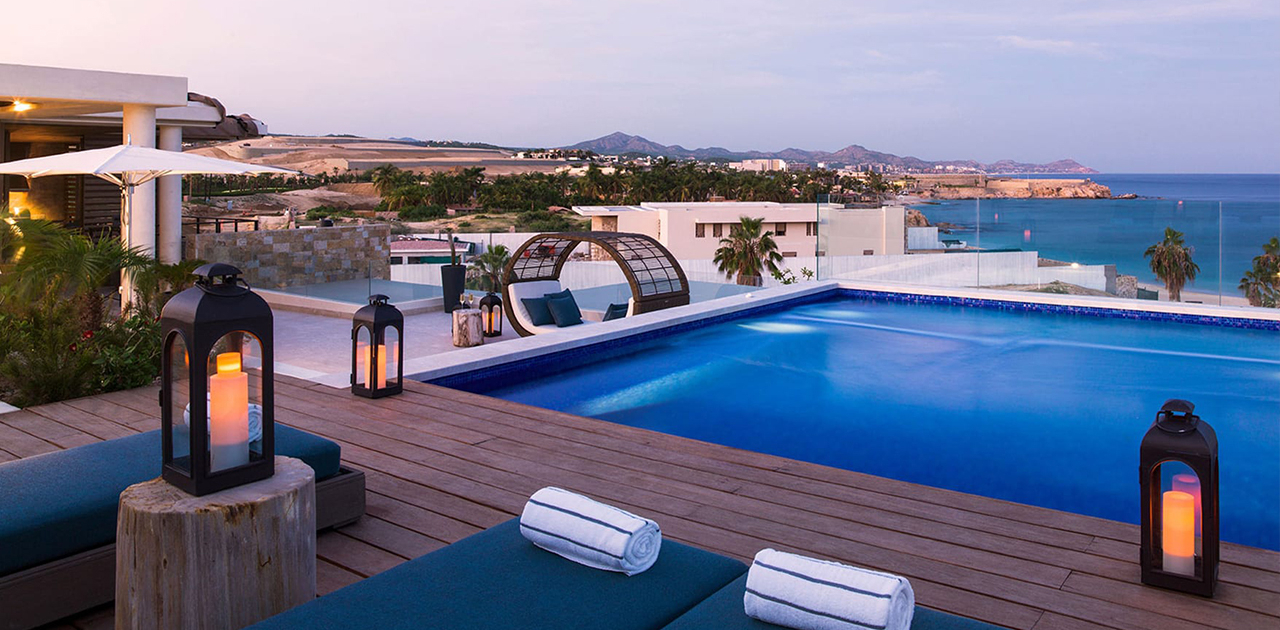 chileno bay resort 4 bedroom sky villa rooftop pool