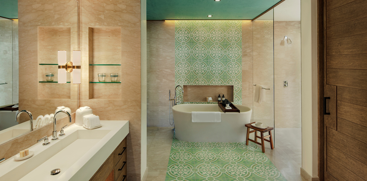chileno bay spa suite bathroom