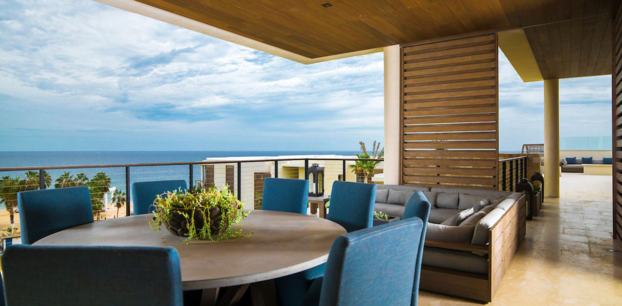 chileno bay resort 3 bedroom villa sky villa outdoor dining