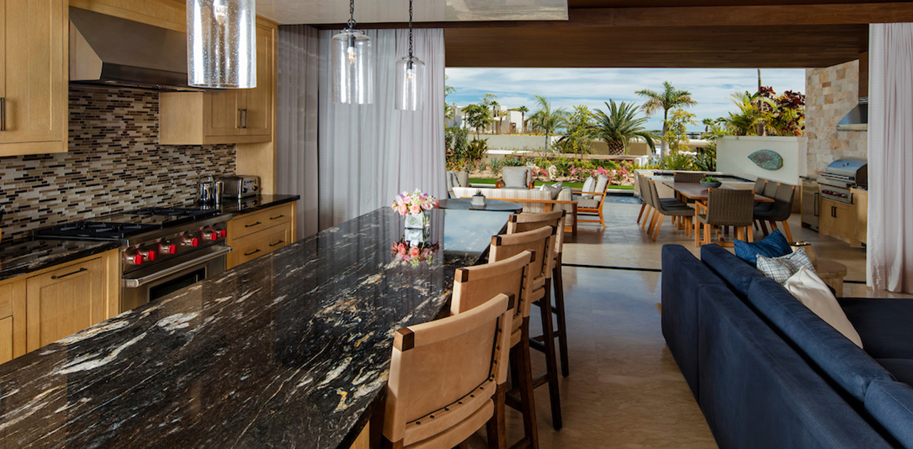 chileno bay resort two bedroom resort view villa kitchen