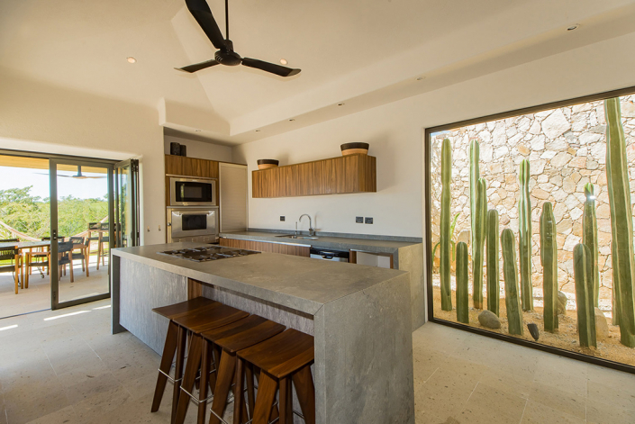 cabo villa rental kitchen