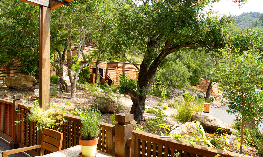 calistoga ranch resort deluxe hillside lodge
