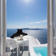grace hotel santorini view of ocean