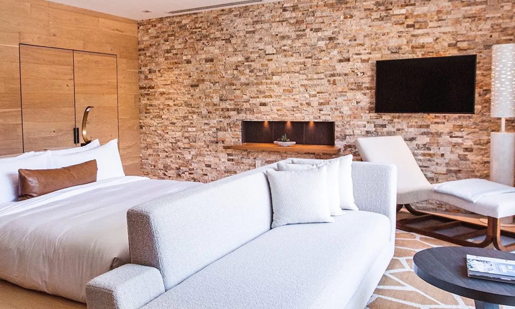 sky suites bedroom at the lodge at blue sky