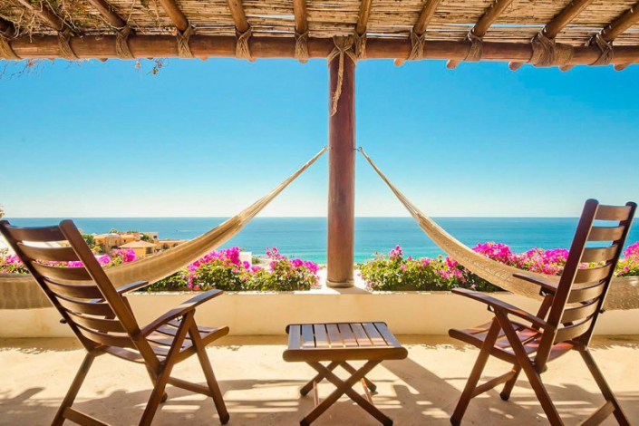 cabo villa rental patio chairs