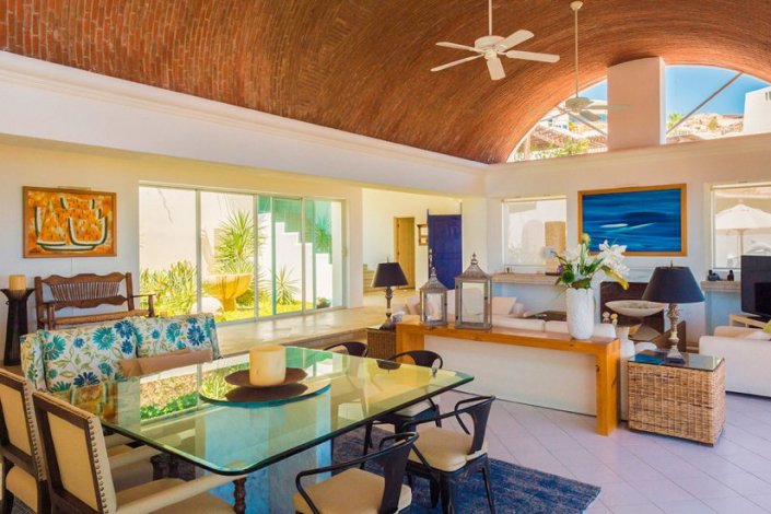 cabo villa rental open floor plan