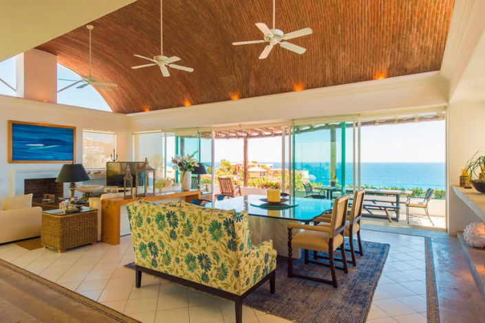 cabo villa rental dining room