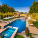 beverly hills villa rental pool