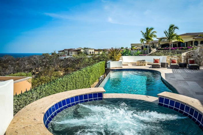 cabo villa rental spa and pool