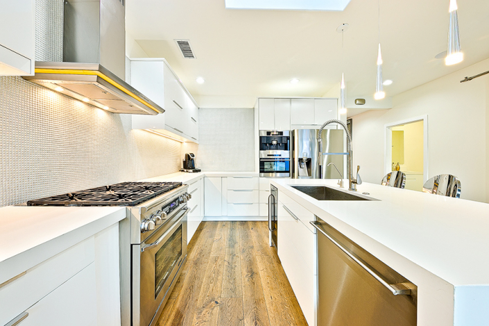 west hollywood villa rental kitchen
