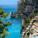 italy coastline cliff view of ocean