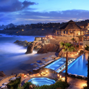 esperanza resort los cabos at night