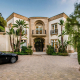 shadow hills luxury villa rental beverly hills entry