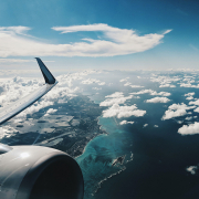 airplane view from seat perks of flying first and business class
