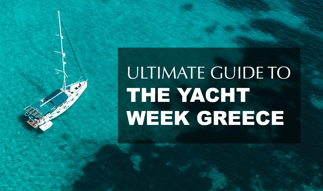 the yacht week greece route