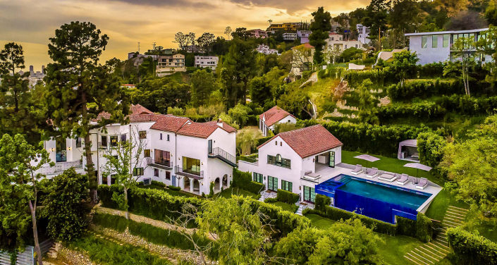 villa di lorenzo hollywood hills villa rental