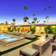 champagne dream palm springs villa rental