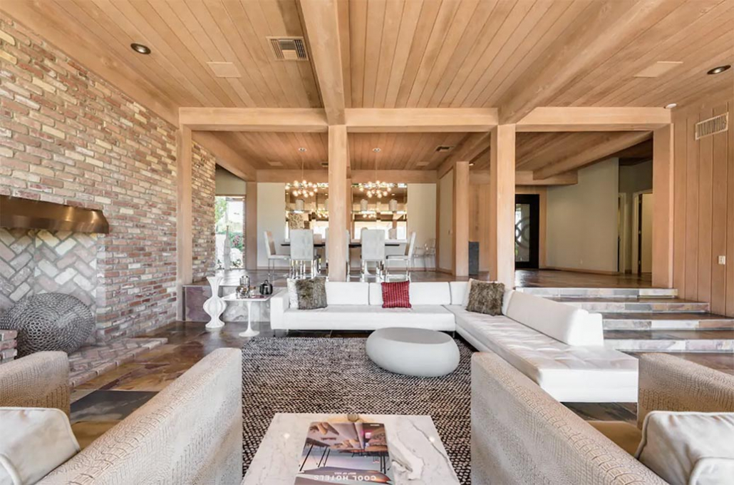 brix estate palm springs villa rental