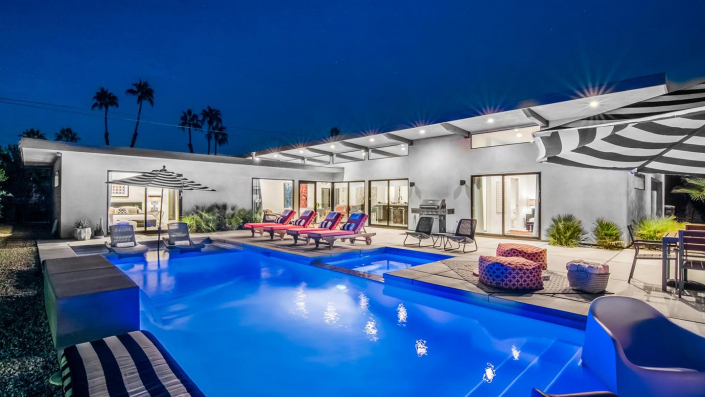 palms park villa palm springs villa rental