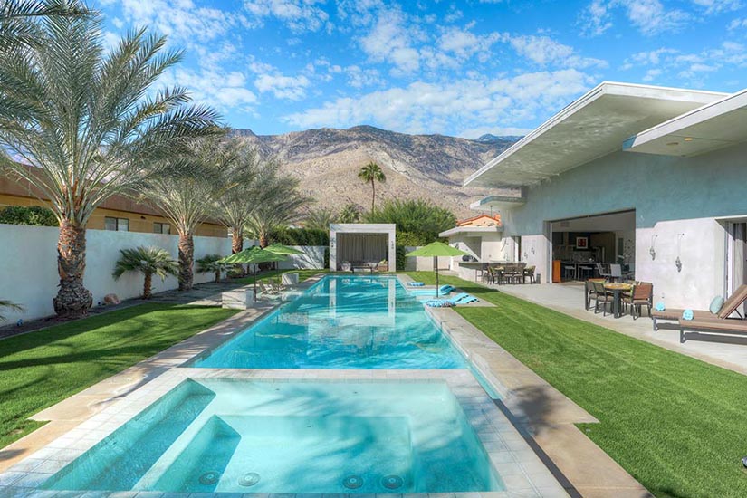 desert sanctuary palm springs villa rentals