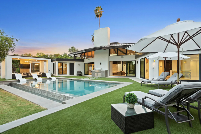paradise modern scottsdale villa rental paradise valley