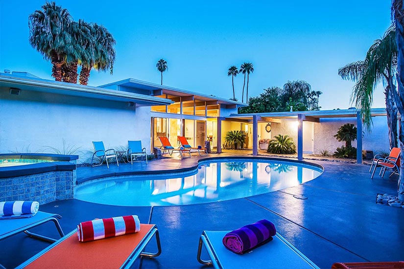 collins hideaway palm springs villa rental