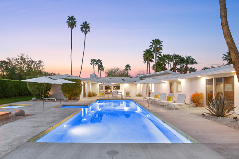 mid-century escape palm springs villa rental