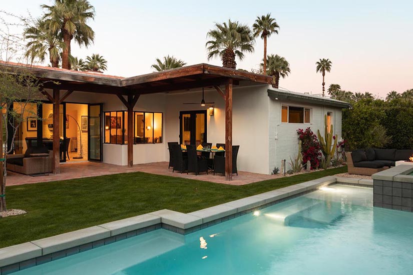 movie colony palm springs villa rental