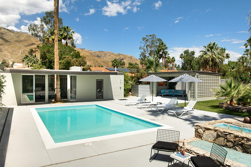 modern palms palm springs villa rental