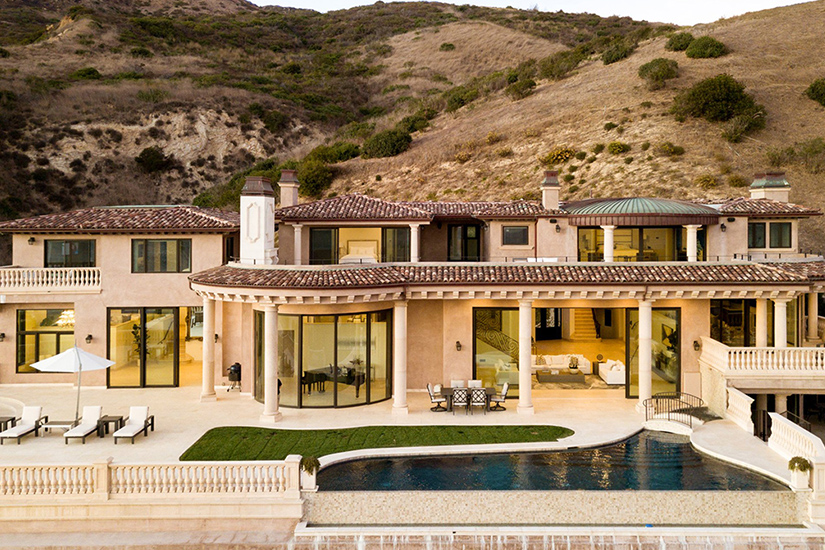 pacific views malibu los angeles villa rental