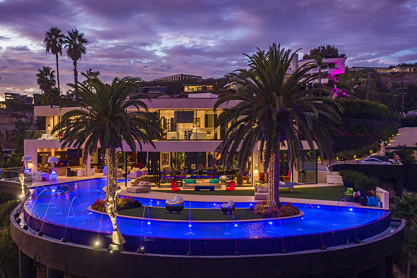 panoramic jetliner los angeles villa rental