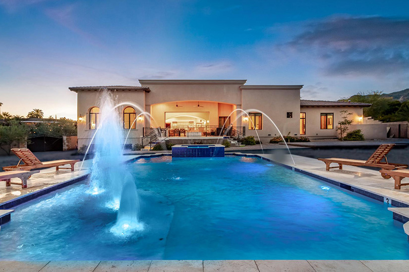 quartz mountain scottsdale paradise valley villa rental