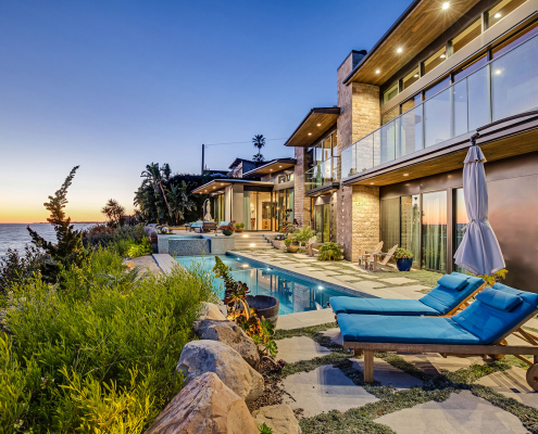 santa barbara beach estate villa rental