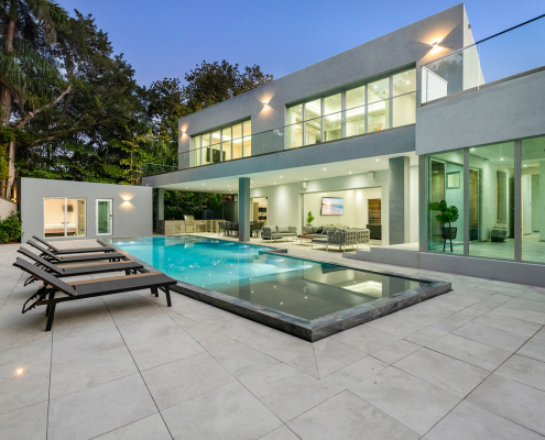 contemporary oasis coconut grove miami villa rentals